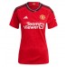Camiseta Manchester United Jadon Sancho #25 Primera Equipación Replica 2023-24 para mujer mangas cortas